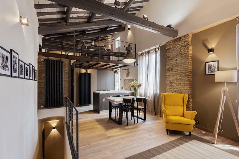 Ferienwohnung Loft Navona Rom Exterior foto
